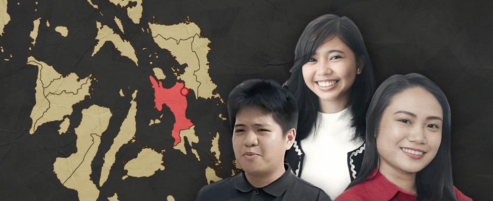 Frenchie Mae Cumpio, Marielle Domequil, and Alexander Philip Abinguña